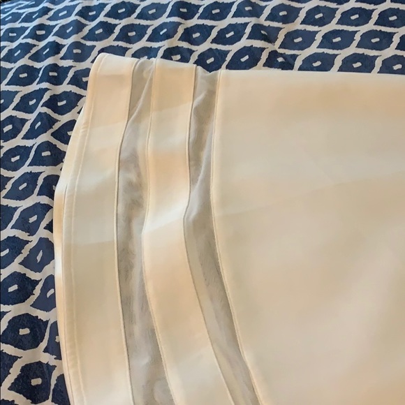 LuLus white Fit and flare party dress - Picture 4 of 8